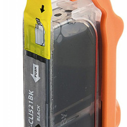 Картридж струйный Cactus CS-CLI521BK черный (8.4мл) для Canon Pixma MP540/MP550/MP620/MP630/MP640/MP660/MP980/MP990/iP3600/iP4600/iP4700/MX860
