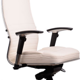 Офисное кресло Метта SAMURAI KL-3 (белый лебедь)