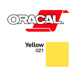 Пленка Oracal 641G F021 (желтый), 75мкм, 1260мм x 50м (4011363105451)
