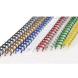 Пружины QP металлические, шаг 3:1, диаметр 1/2, желтые, 100шт