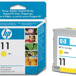 Картридж HP 11 (yellow), 28 мл