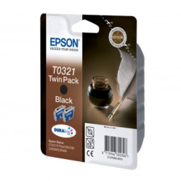 Картридж Epson T0321 комплект (black) 2шт