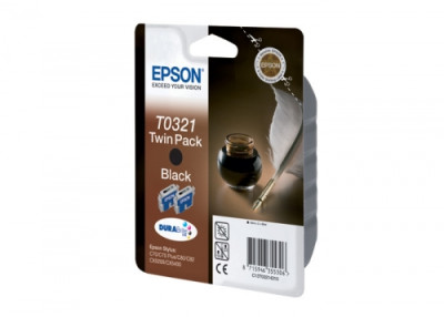 Картридж Epson T0321 комплект (black) 2шт