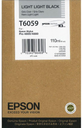 Картридж Epson T6059 (light light black) 110 мл