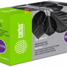 Фотобарабан Cactus Drum Unit CS-DR2175 для Brother MFC, DCP, HL (black), 12000 стр.