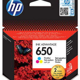 Картридж HP 650 (color), 200 стр