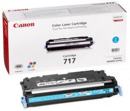 Тонер-картридж Canon 717 (cyan)
