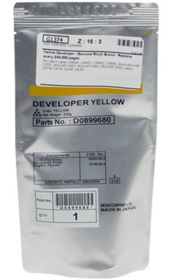 Девелопер Ricoh Developer D0899680 (yellow)