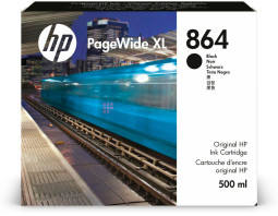 Картридж HP 864 Ink Cartridge (black), 500 мл