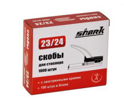 Скобы для степлера Shark 23/24, 1000 шт.