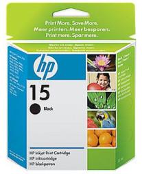 Картридж HP 15 (black), 500 стр