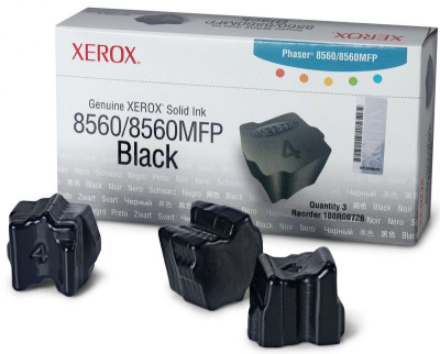 Чернила Xerox Solid Ink Phaser 8560 (black) набор, 3 x 1000 стр.