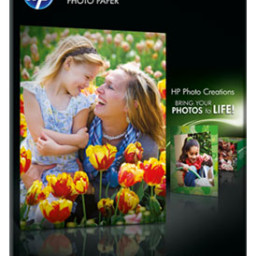 Бумага HP Everyday Glossy Photo Paper, глянцевая, A4 (210 x 297 мм), 200 г/кв.м (25 листов)
