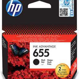 Картридж HP 655 (black), 550 стр