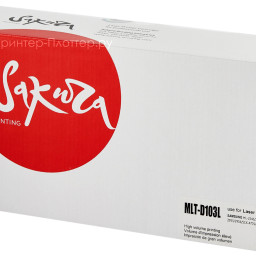 Тонер-картридж SAKURA MLTD103L для Samsung (black), 2500 стр. (PP052397)