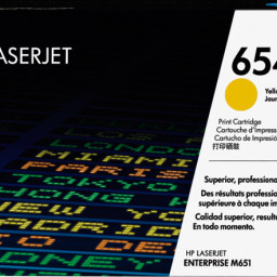 Тонер-картридж HP 654A (yellow), 15000 стр. (PP019658)