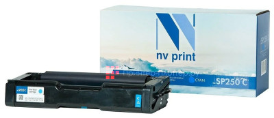 Картридж NVP совместимый NV-SP250 Cyan для Ricoh Aficio SPC250DN/SPC260/SPC261 (1600k)