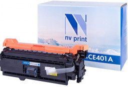 Картридж NVP совместимый NV-CE401A Cyan для HP Color LaserJet 500 M575dn/ 500 M575f/ M575c/ 500 M551dn/ 500 M551n/ 500 M551xh/ 500 M570dn/ 500 M570dw (6000k)