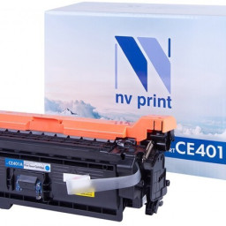 Картридж NVP совместимый NV-CE401A Cyan для HP Color LaserJet 500 M575dn/ 500 M575f/ M575c/ 500 M551dn/ 500 M551n/ 500 M551xh/ 500 M570dn/ 500 M570dw (6000k)