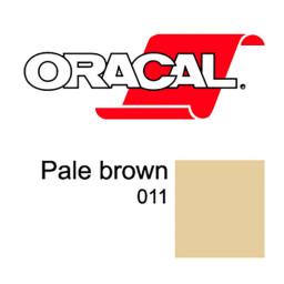 Пленка Oracal 8500 F011 (коричневый), 80мкм, 1000мм x 50м (4011363184562)