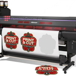 Рулонный УФ-плоттер-каттер Mimaki UCJV300-160