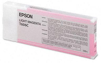 Картридж Epson T606C (light magenta) 220 мл