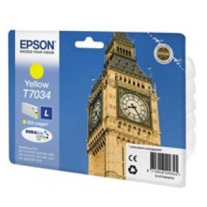 Картридж Epson T7034 L (yellow)