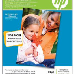 Бумага HP Everyday Semi-Glossy Photo Paper, полуглянцевая, 10 x 15 см (100 x 150 мм), 170 г/кв.м (25 листов)