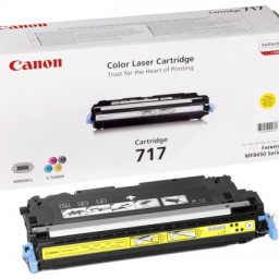 Тонер-картридж Canon 717 (yellow)