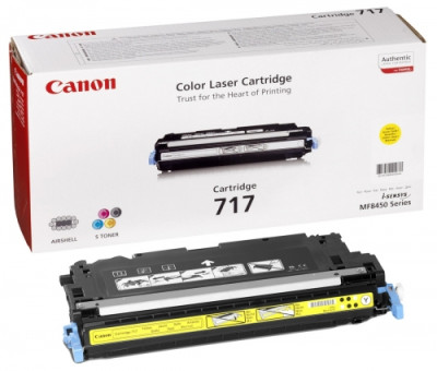 Тонер-картридж Canon 717 (yellow)