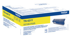 Тонер-картридж Brother TN-421Y (yellow), 1800 стр. (PP031308)