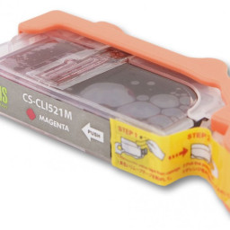 Картридж струйный Cactus CS-CLI521C/M/Y голубой/пурпурный/желтый набор (25.2мл) для Canon Pixma iP3600/iP4600/iP4700/MP540/MP550/MP560/MP620/MP630/MP640/MP980/MP990/MX860/MX870