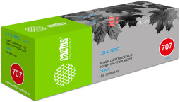 Картридж лазерный Cactus CS-C707C голубой (2000стр.) для Canon LBP-5000