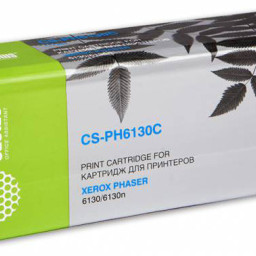 Картридж лазерный Cactus CS-PH6130C 106R01282 голубой (1900 стр.) для Xerox Phaser 6130/6130n