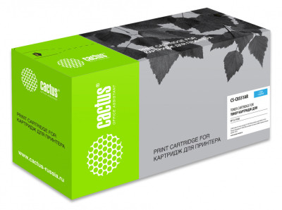 Картридж лазерный Cactus CS-C8551AR голубой (25000 стр.) для HP CLJ 9500
