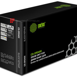 Блок фотобарабана Cactus CS-DR3400 черный ч/б:30000стр. для HL-L5000/L5100/L5200/L6250/L6300/L6400, DCP-L5500 Brother