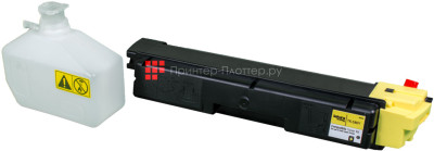 Тонер-картридж SAKURA TK580Y для Kyocera Mita FS-5150DN/5250DN (yellow), 2800 стр. (PP051677)