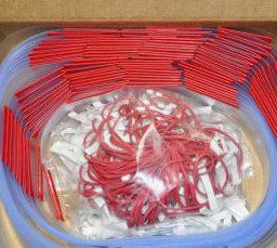 Курсоры для календарей красные, 100 шт.