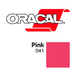 Пленка Oracal 641M F041 (розовый), 75мкм, 1000мм (1 п.м.)