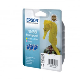 Картридж Epson T048B комплект (Y,LC,LM) 3шт