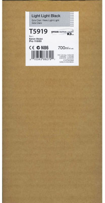 Картридж Epson T5919 (light black) 700 мл