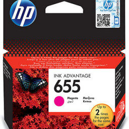 Картридж HP 655 (magenta), 600 стр