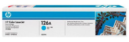 Тонер-картридж HP 126A (cyan), 1000 стр.
