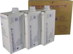Чернила Ricoh Digital Duplicator Ink Type IV (maroon), 3 шт.