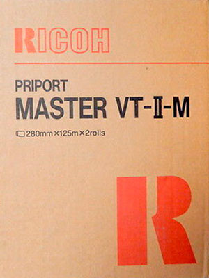 Ricoh мастер-пленка Priport Master Type VT–II–M, 2 рулона