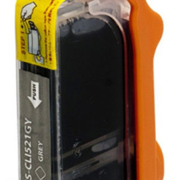 Картридж струйный Cactus CS-CLI521GY серый (8.4мл) для Canon Pixma MP980/MP990