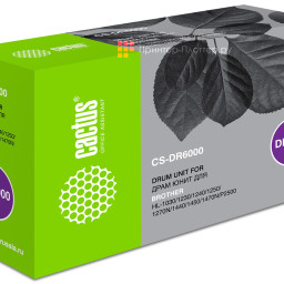 Блок фотобарабана Cactus CS-DR6000 черный ч/б:20000стр. для DCP 1200/1400 Brother