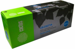 Тонер-картридж Cactus Toner CS-CE271A для HP Color LaserJet Enterprise CP5525 (cyan), 13000 стр.