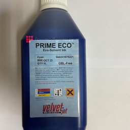 Чернила Velvet Jet Prime Eco (cyan), 1 л (бутылка)