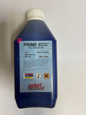 Чернила Velvet Jet Prime Eco (cyan), 1 л (бутылка)